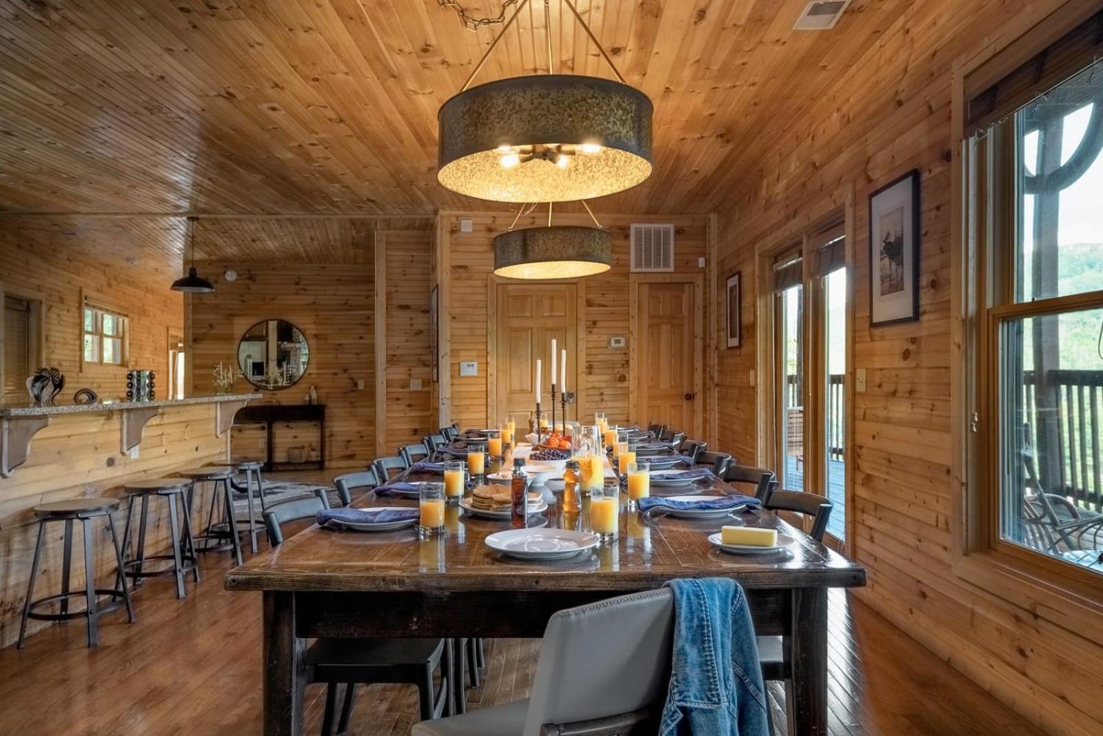 Hickory Ridge By Avantstay Incredible Private Elevated Cabin Sleeps 20 Gatlinburg Kültér fotó